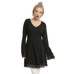 Hot Topic Gothic Boho Dress